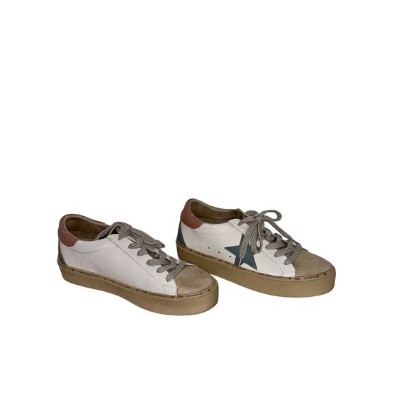 Platform Sneakers Star Accent Casual Shoes Fashion Sneakers Size‎ 6.5 - Picture 8 of 9